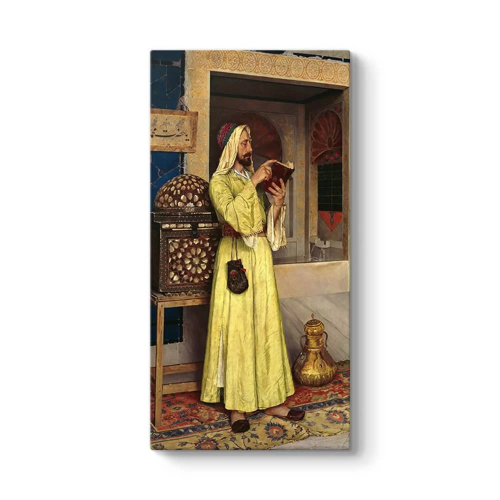Osman Hamdi Bey -  Ab-ı Hayat Çeşmesi Tablosu - Model 7